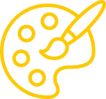 Range of colours logo